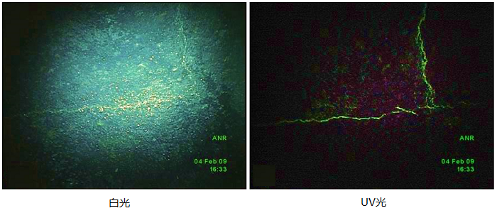 雙光源工業(yè)內(nèi)窺鏡，白光和紫外光可靈活切換