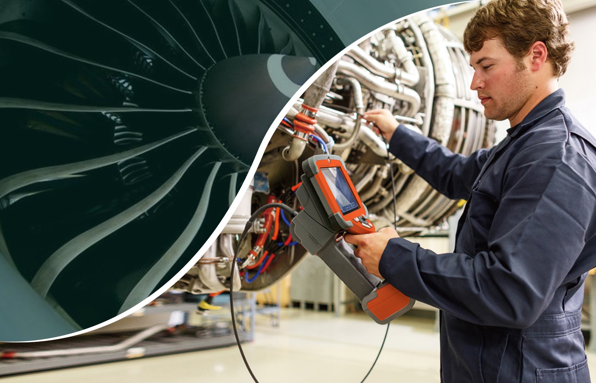 高清智能視頻內(nèi)窺鏡 XLG4 檢查飛機(jī)發(fā)動機(jī)