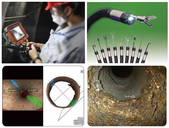 工業(yè)內窺鏡檢查熱力管道的應用