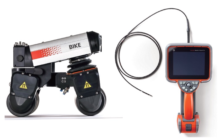 韋林移動式機器人搭載內窺鏡視頻探頭的工業(yè)檢測解決方案