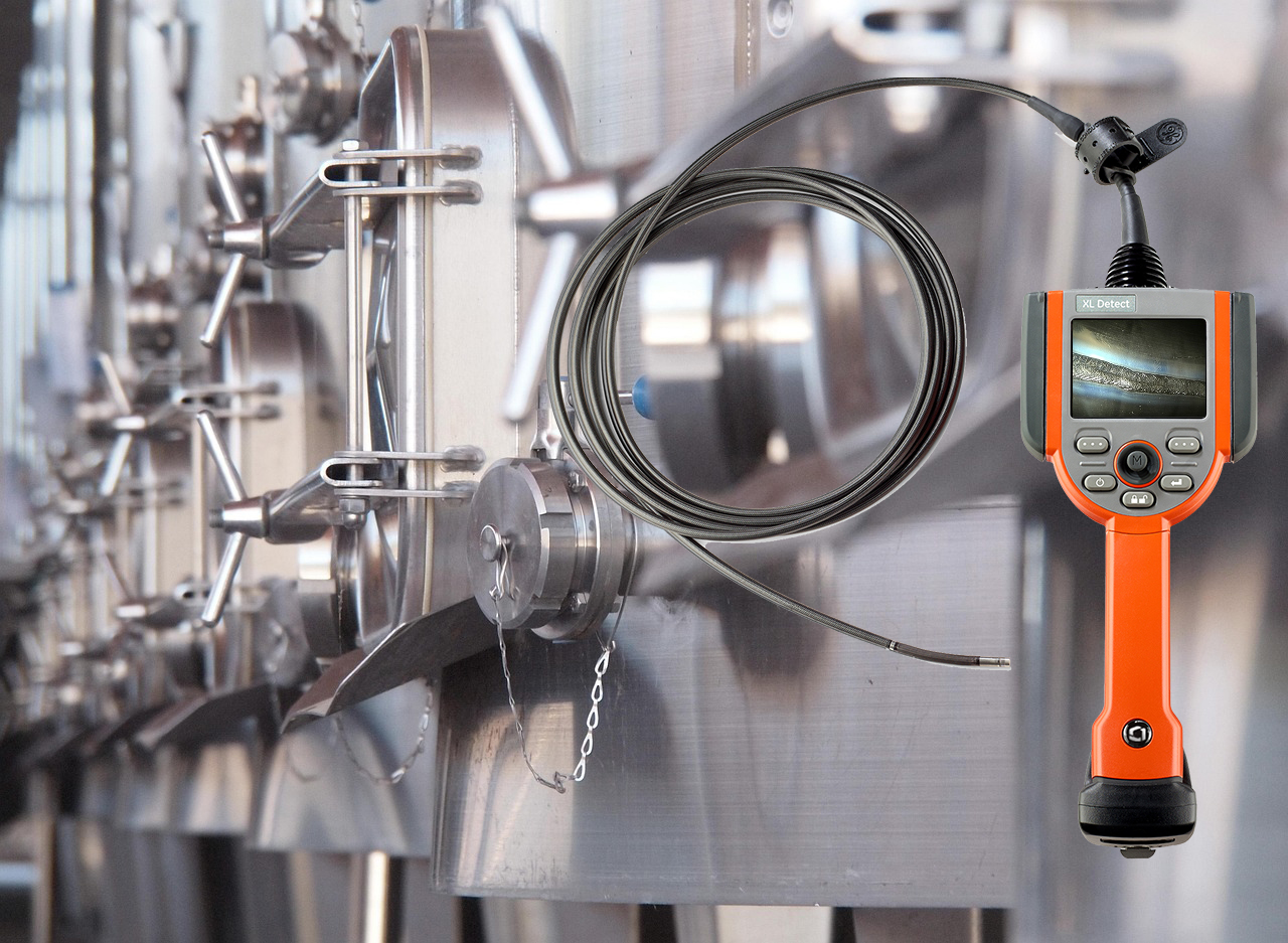 韋林XL Detect工業(yè)視頻內(nèi)窺鏡在食品生產(chǎn)領(lǐng)域中的應(yīng)用