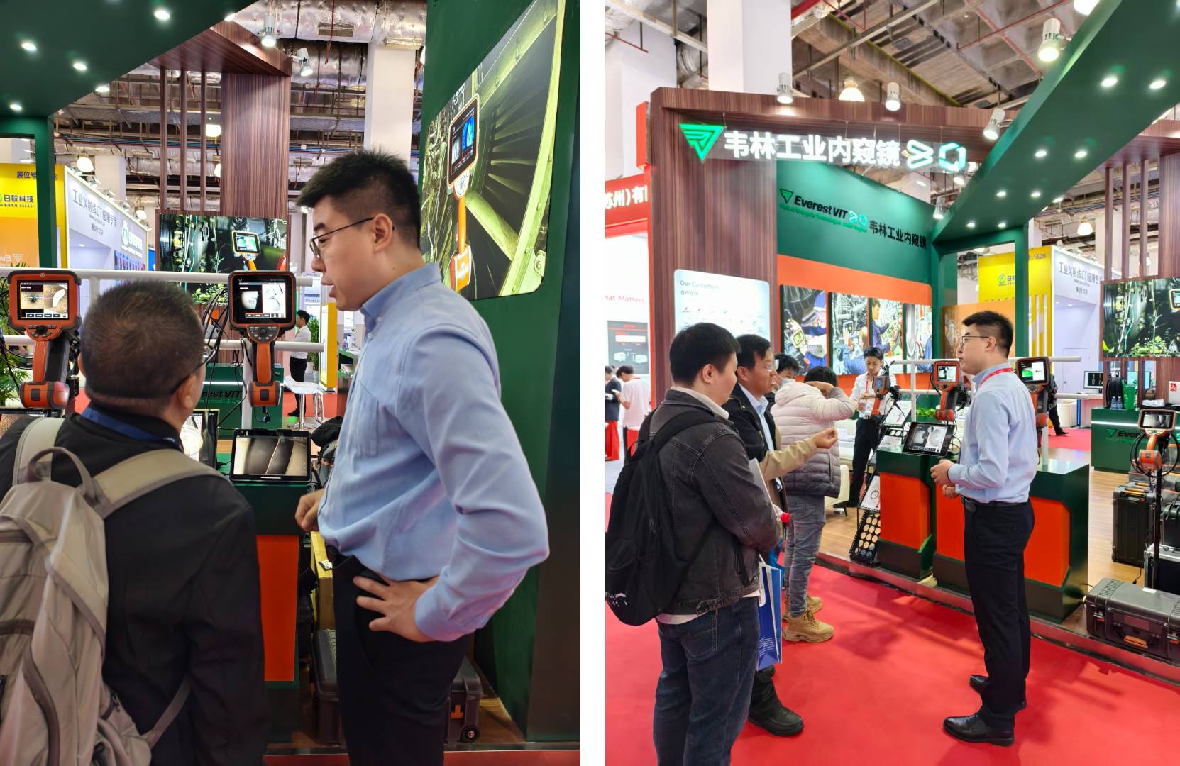 韋林工業(yè)內(nèi)窺鏡產(chǎn)品吸引大量客戶關(guān)注